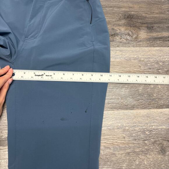 Lululemon Esker Slim The Lab Oil Slick Blue Womens 4‎ Joggers Trousers Pants - Picture 11 of 12